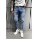 Jean Βlack Island 6572 Μπλέ Skinny fit